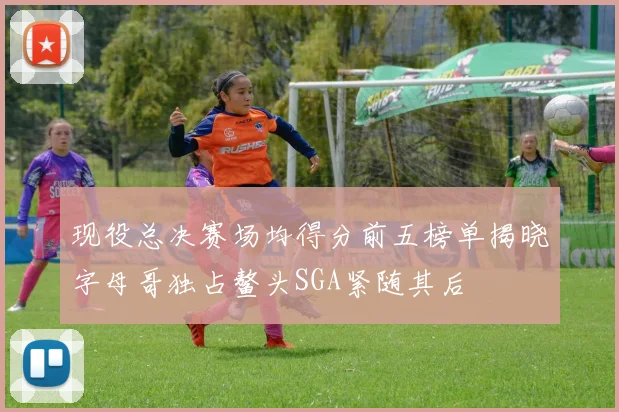 现役总决赛场均得分前五榜单揭晓字母哥独占鳌头SGA紧随其后